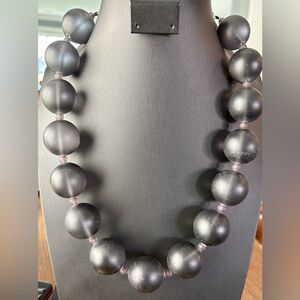 Sassy Jones Dina Bold Black Statement Necklace